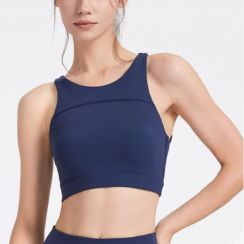 Womens Summer Sports Bra For Outdoor Running Shockproof Yoga and Pilates