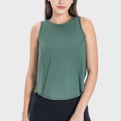 Summer Sleeveless Yoga Sports Fitness Tank Top For Women