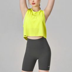 Girl Athletic Running Cropped Tank Top