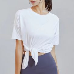 High Quality Gym Wear Women Short Sleeve Fitness T Shirts