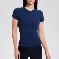 Womens Gym Plain T Shirts