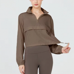 Windproof Thin Casual Sun Protective Yoga Wear